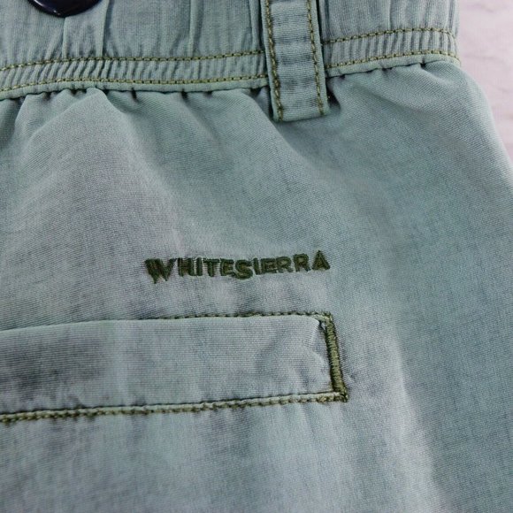 White Sierra Lahaina quick-dry hybrid outdoor shorts Sz L - Picture 7 of 8
